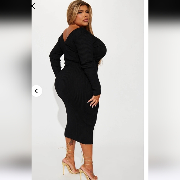 Fashion Nova Women's 1X Rocking Baddie Dress - Picture 2 of 11